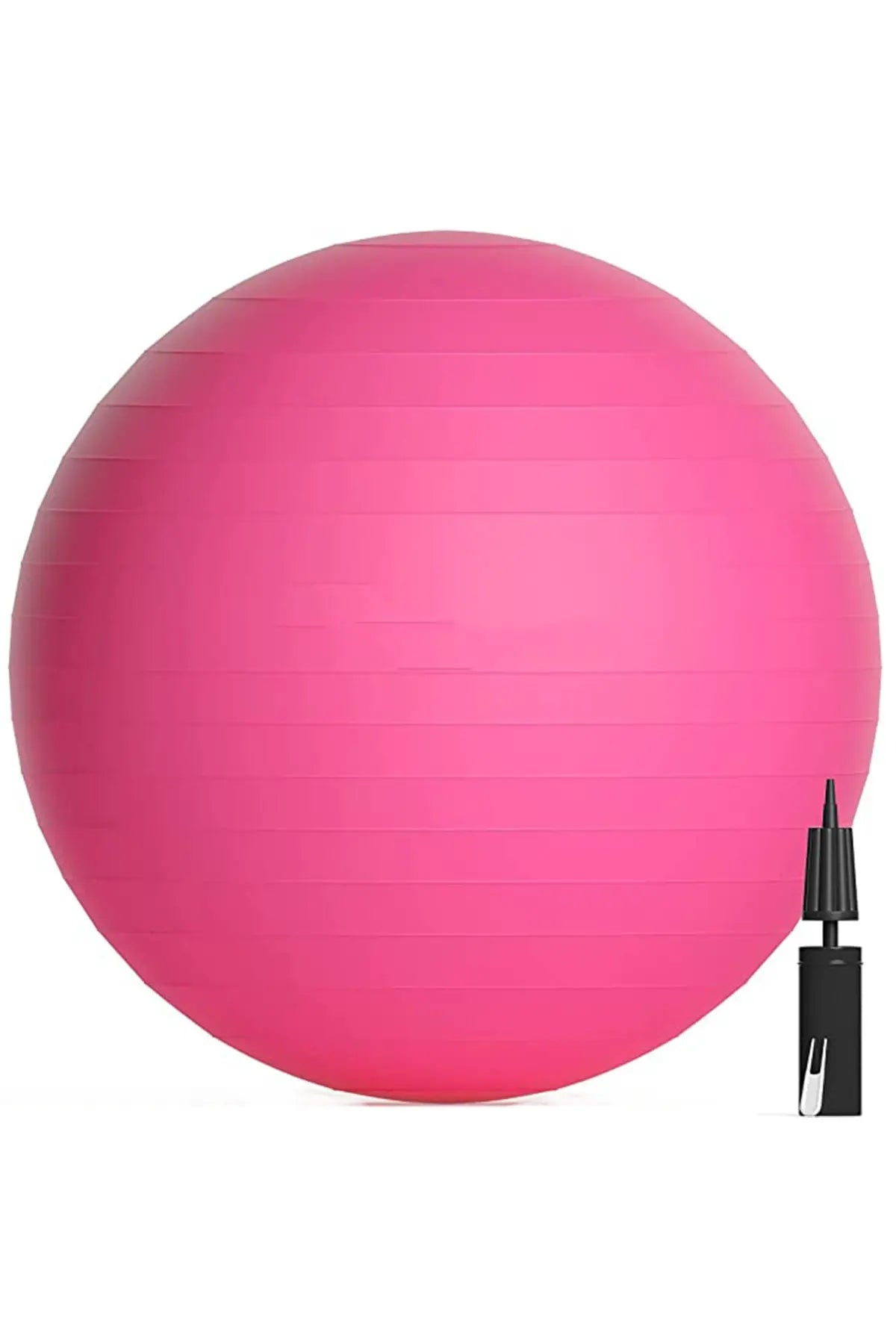 65 cm  Pilates Topu ve Çift Yönlü Pompa Seti Kaliteli Malzeme Yoga Egzersiz Topu
