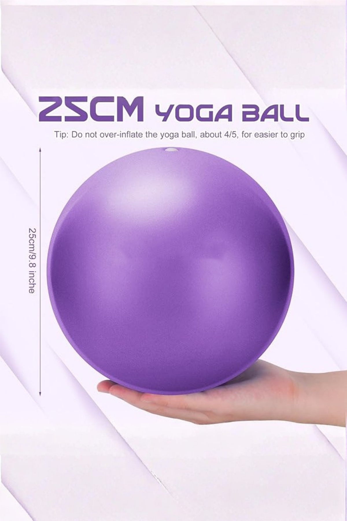 25 cm Pilates Topu Özel Üretim Denge Topu Egzersiz Topu