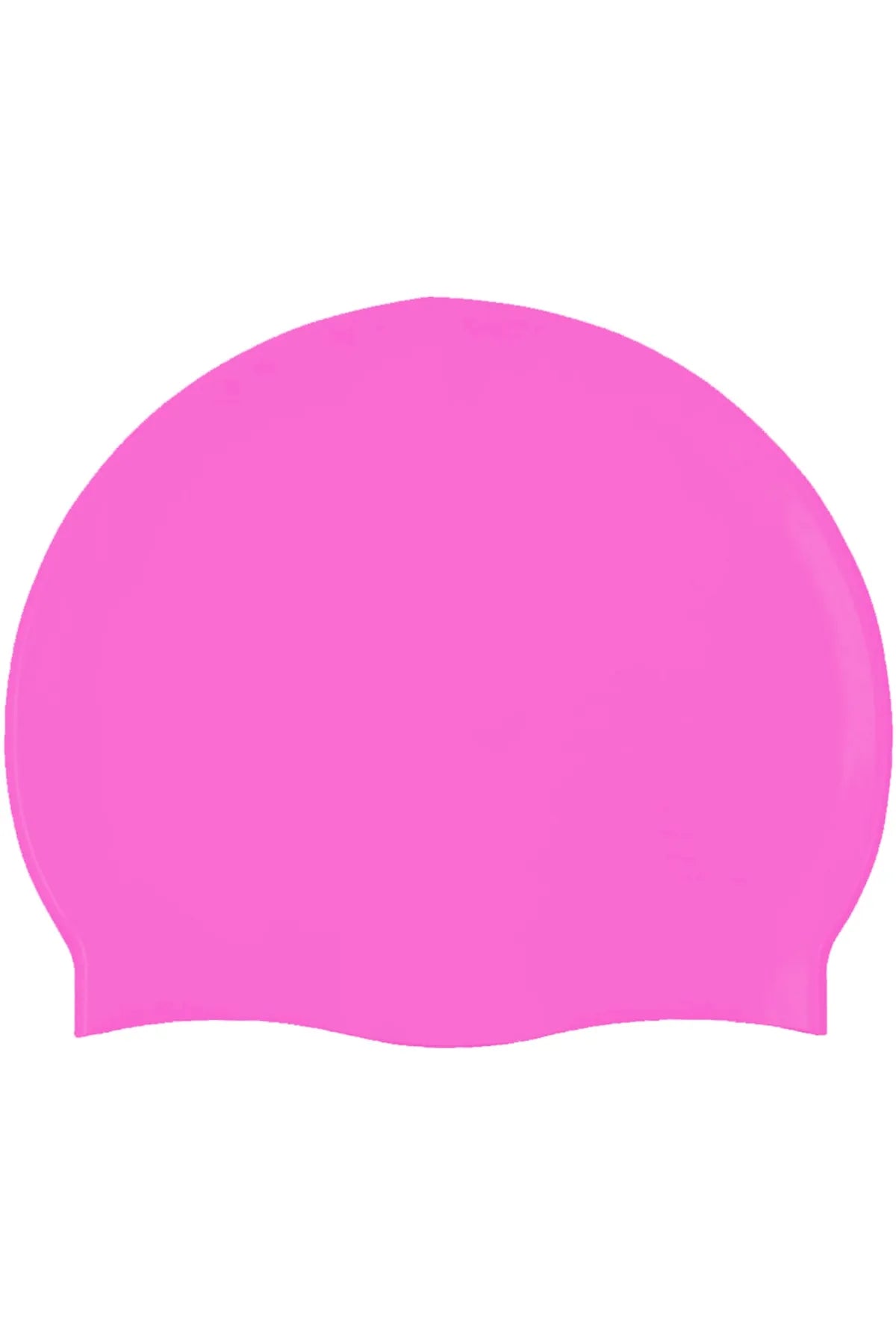 Lateks Yüzücü Bonesi – Kalın Yapılı, Saç Koruyucu (Pembe)