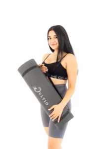 Taşıma Askılı 10 mm Pilates Minderi (Siyah) - Görsel 2
