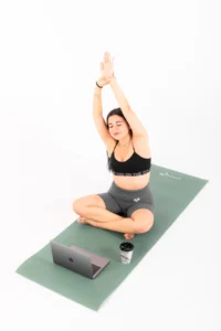 Taşıma Askılı 10 mm Pilates Minderi (Yeşil) - Görsel 2