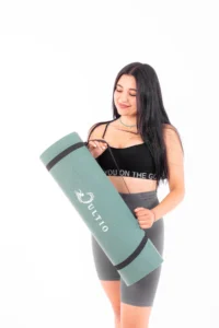 Taşıma Askılı 10 mm Pilates Minderi (Yeşil) - Görsel 6